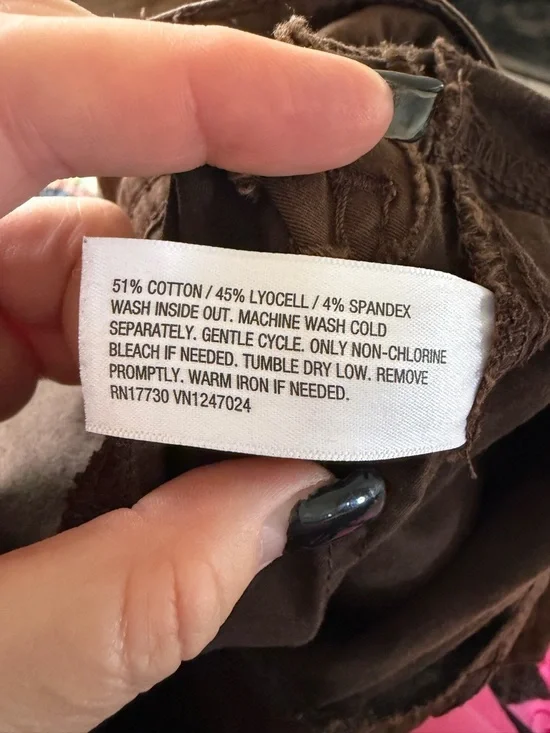 🔘wild fable Chocolate Brown Buckle Cargo Pants - Picture 6 of 6